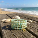 Amazonite Stretch Stackable Bracelets