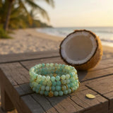 Amazonite Stretch Stackable Bracelets