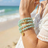 Amazonite Stretch Stackable Bracelets