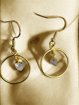Herkimer Hoop Earrings