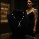 LAPIS LAZULI ENCOURAGING PENDANT