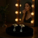 Labradorite Honey-drops earrings