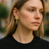 Labradorite Honey-drops earrings