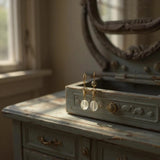 Labradorite moonstone efficacious earrings