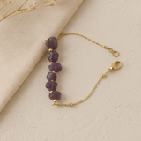 Natural Healing Rose Quartz Chain bracelets