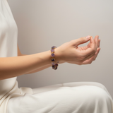 Raw Gemstone Prong Bracelet
