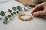 Raw Gemstone Prong Bracelet
