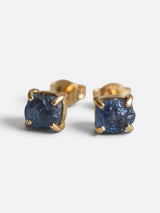 Rough Gemstone Stud Earrings