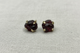 Rough Gemstone Stud Earrings