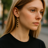 Smoky Quartz Riverie Earrings