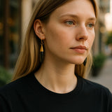 Smoky Quartz Drop Earrings