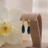 opal iolite worldly earrings