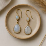 opal moonstone marvelous earrings
