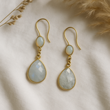 opal moonstone marvelous earrings