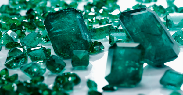 Emerald, seasonal gem of spring