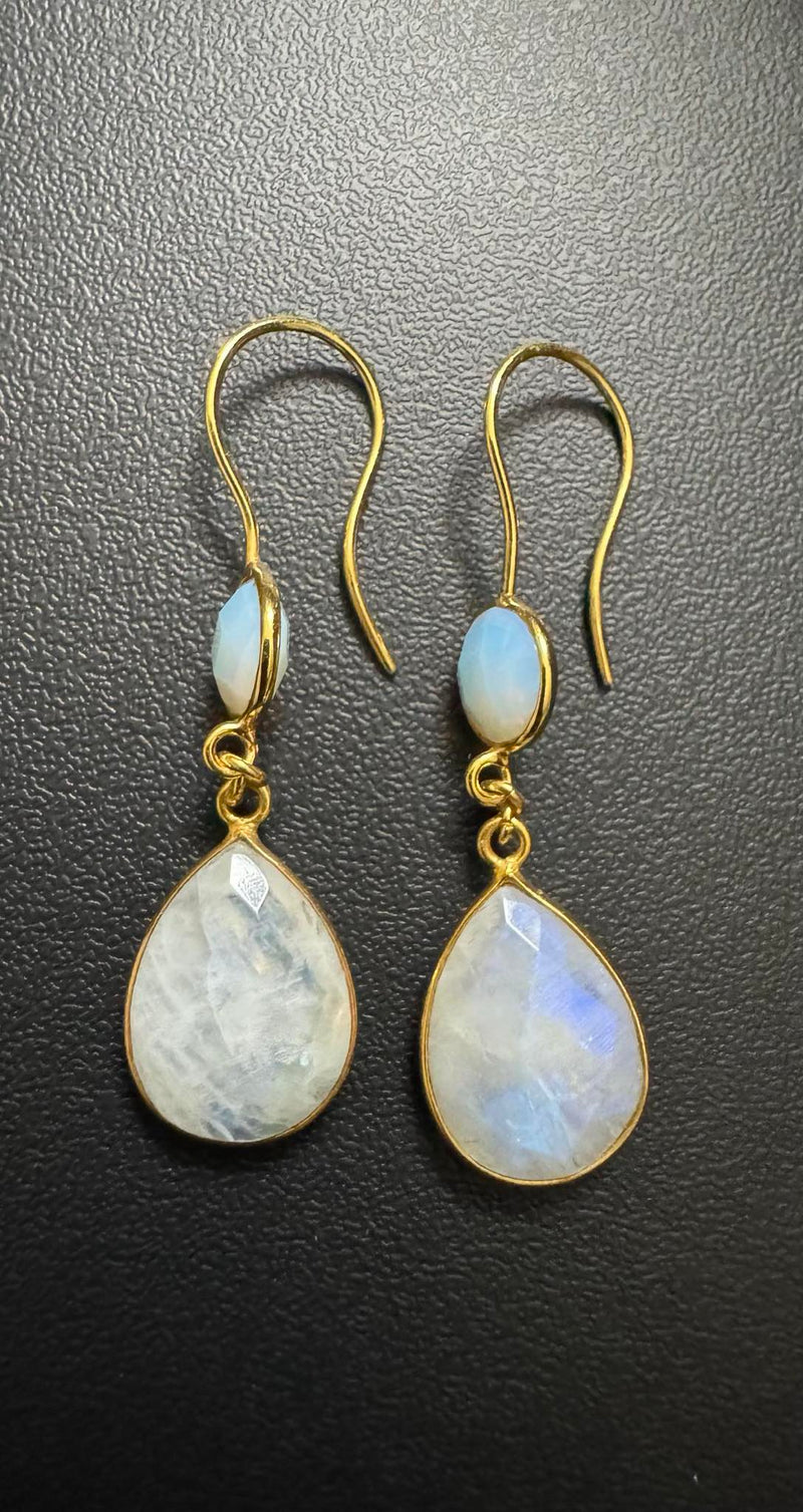 opal moonstone marvelous earring