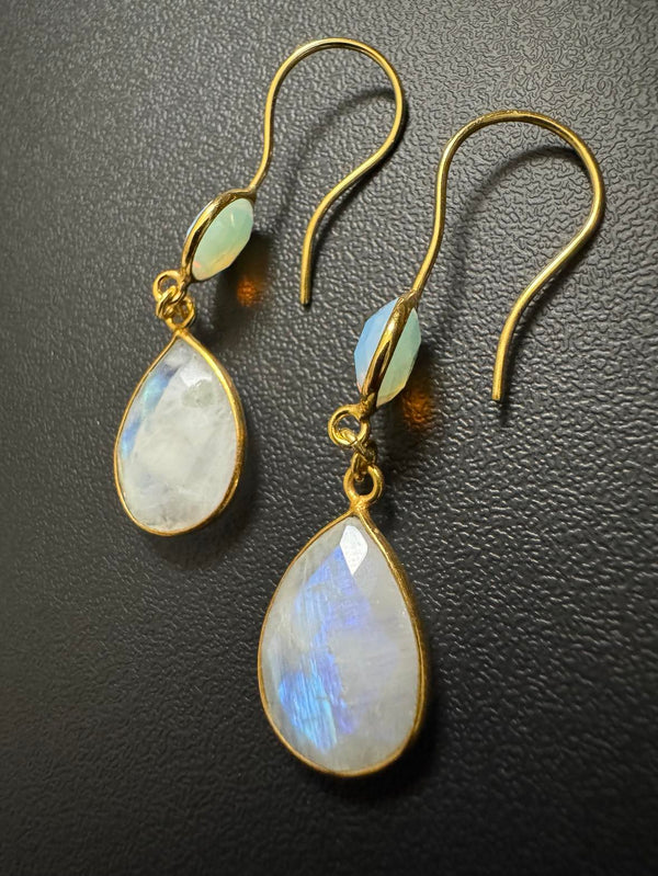 opal moonstone marvelous earring