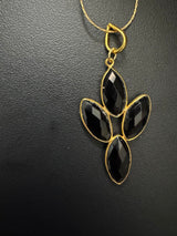 black onyx chandelier pendants