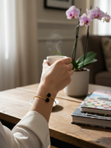 BLACK ONYX EARTHY EMOTIONAL BRACELET