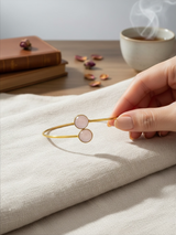 Rose Chalcedony bracelet