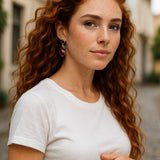 Pink Tourmaline Siren Song Earrings