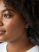 Rough Gemstone Stud Earrings