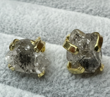 Rough Gemstone Stud Earrings