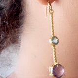 Amethyst A Brilliant Song Earring