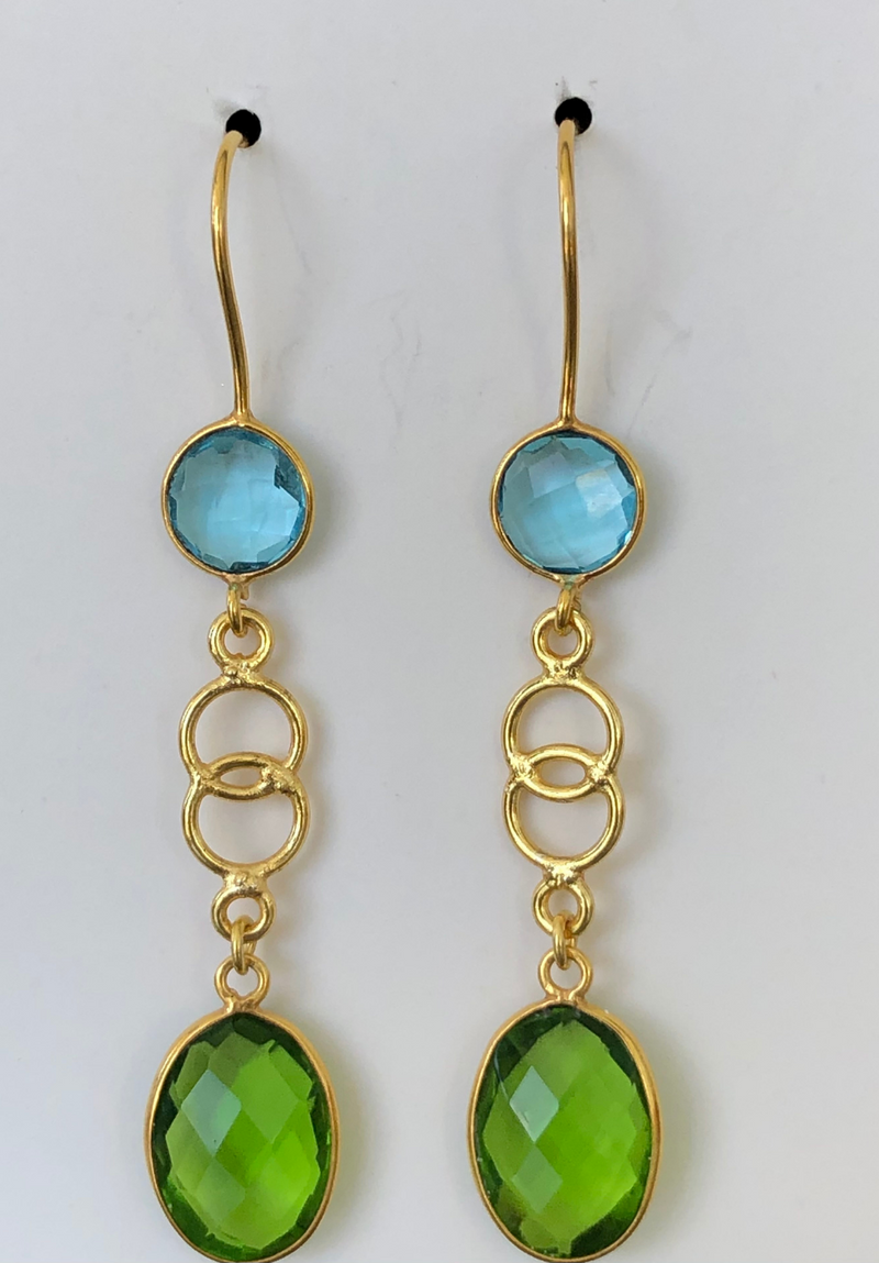 Peridot Effervescent earrings