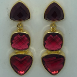 Pink Tourmaline Siren Song Earring